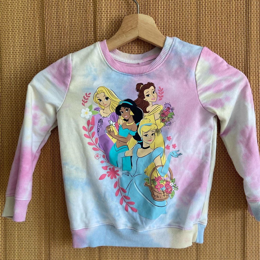 Girls, Disney, princess sweatshirt